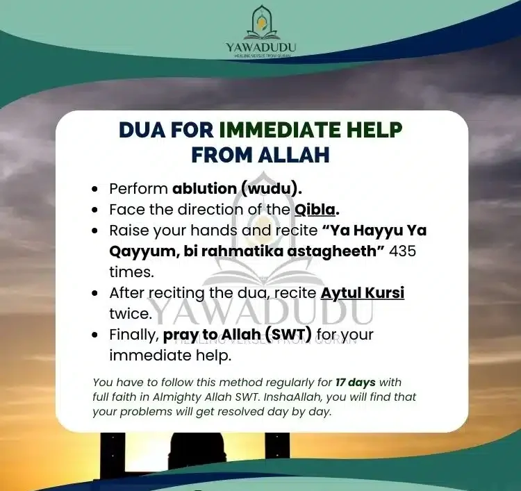 Dua for immediate help from Allah e1716614792910