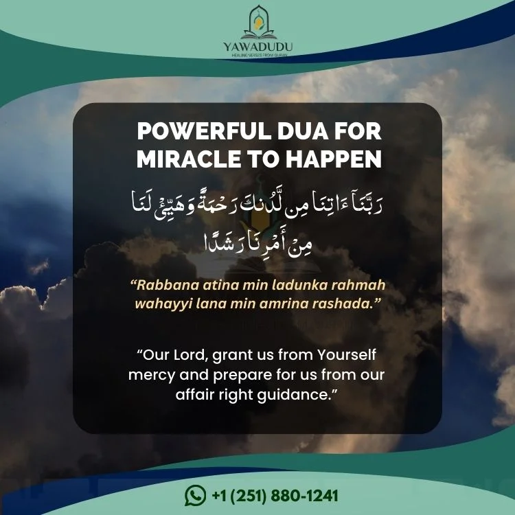Powerful Dua for miracle to happen