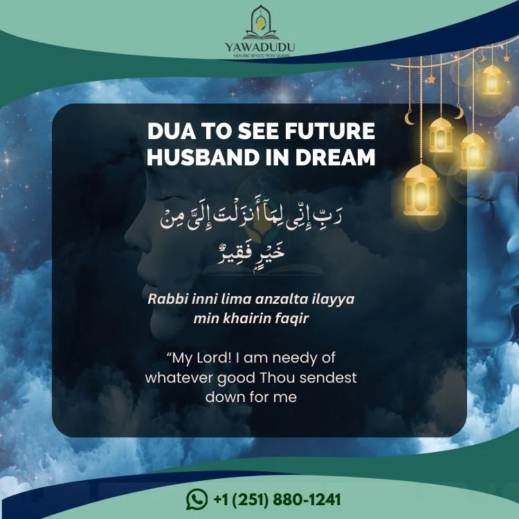 Dua to see future husband in dream