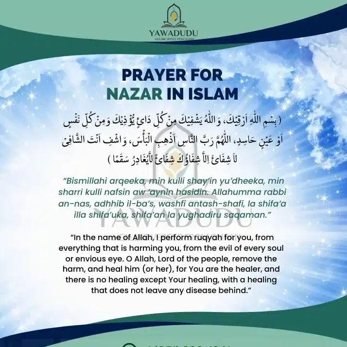 Prayer for Nazar in Islam