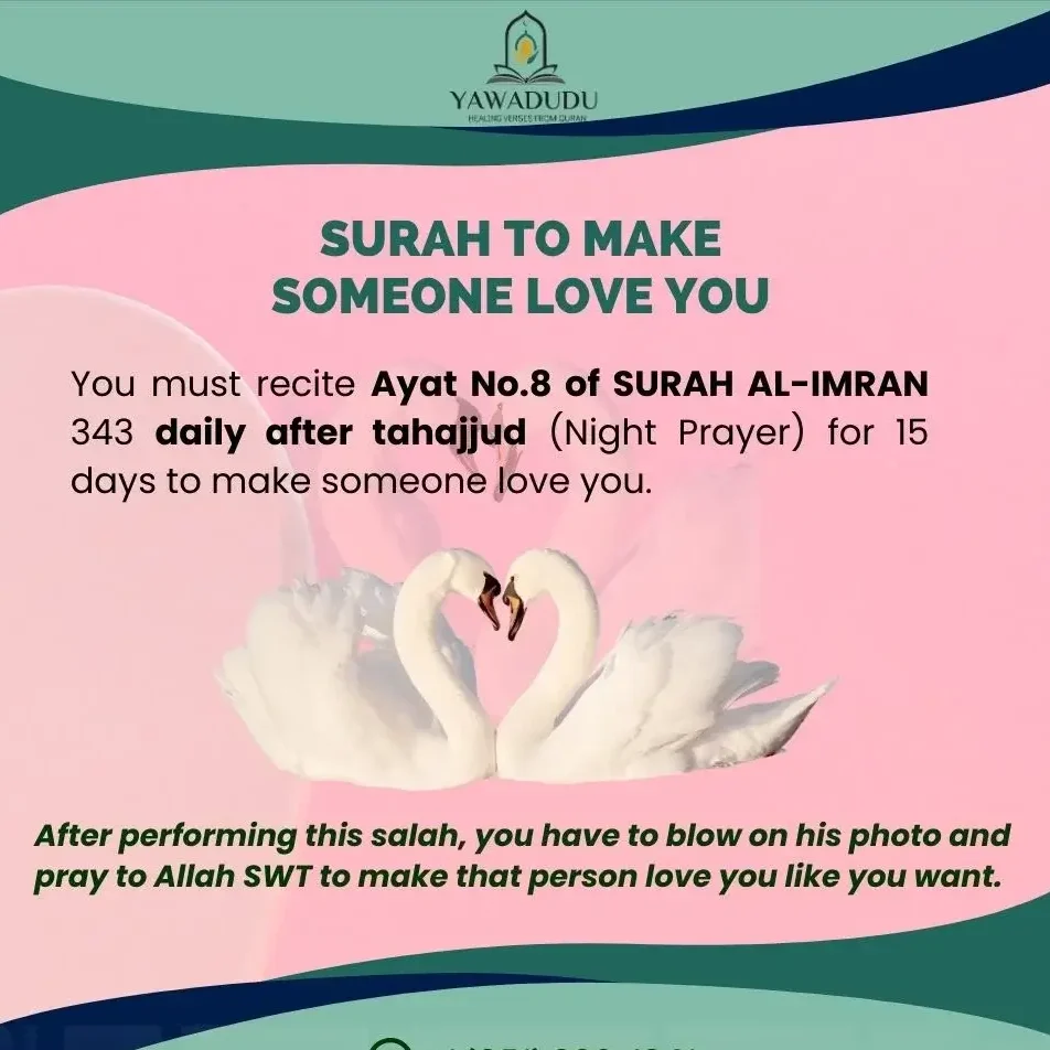 Surah to make someone love you 